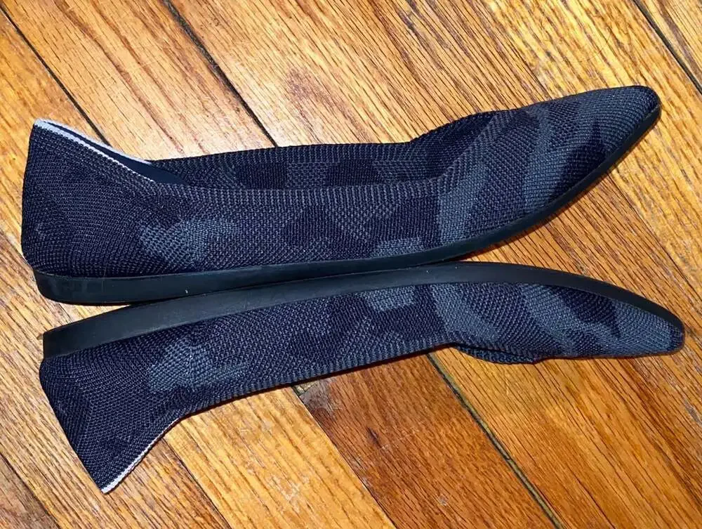 Rothy's The Point Women's Flats Black Camo